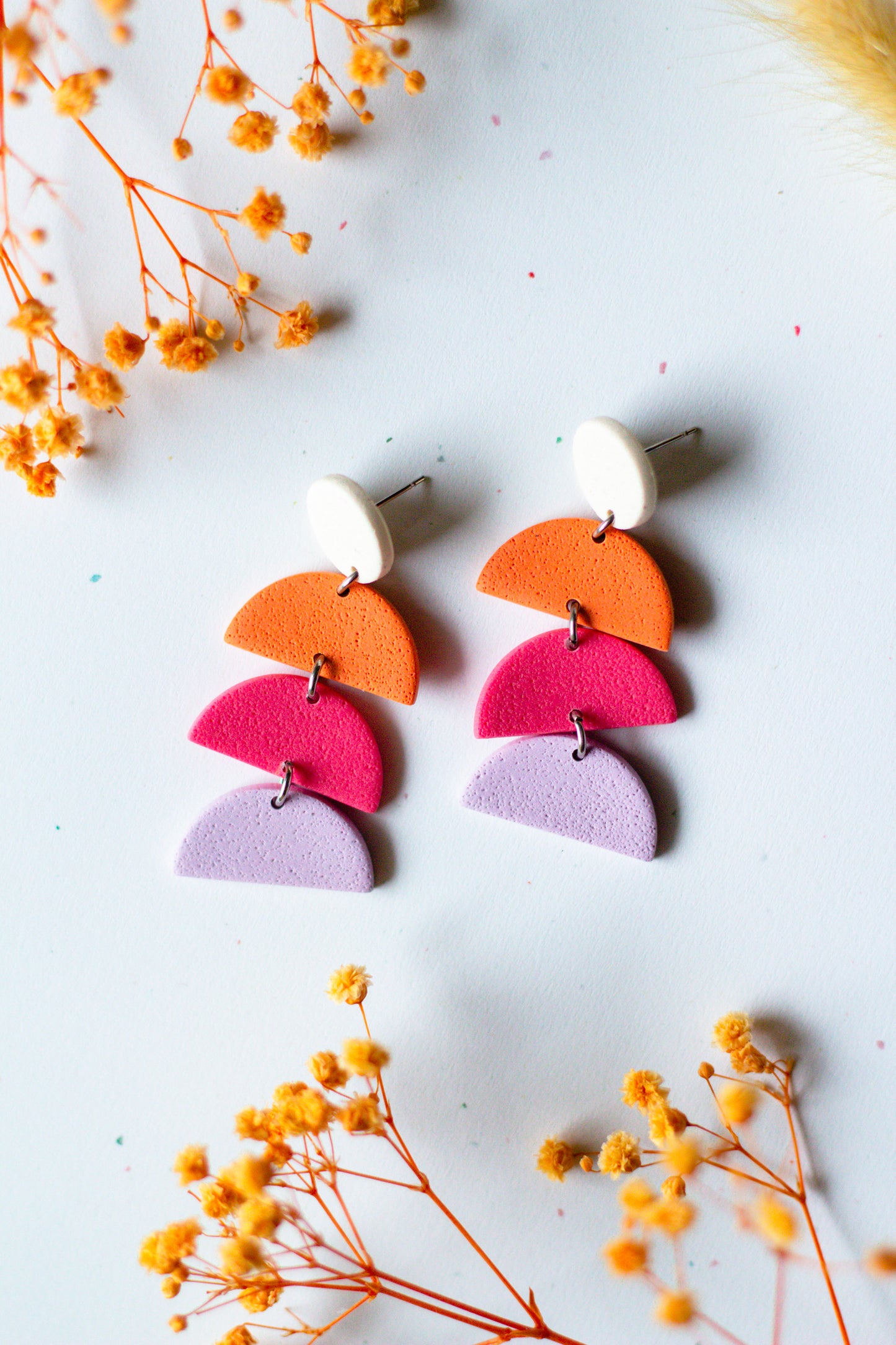 Tiered Dangle // Colourblock