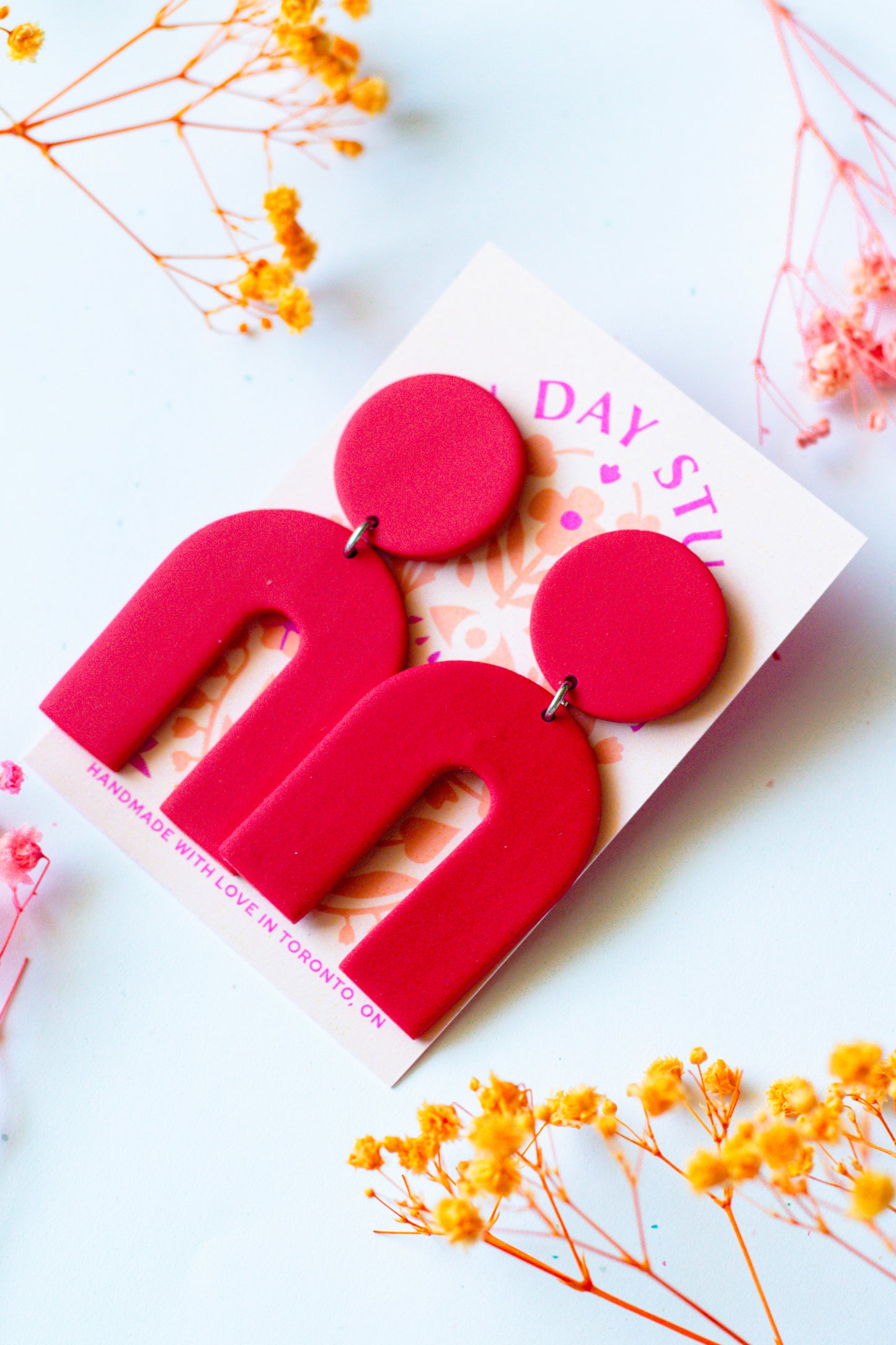 OG Arch Dangle Earrings - Multiple Colours
