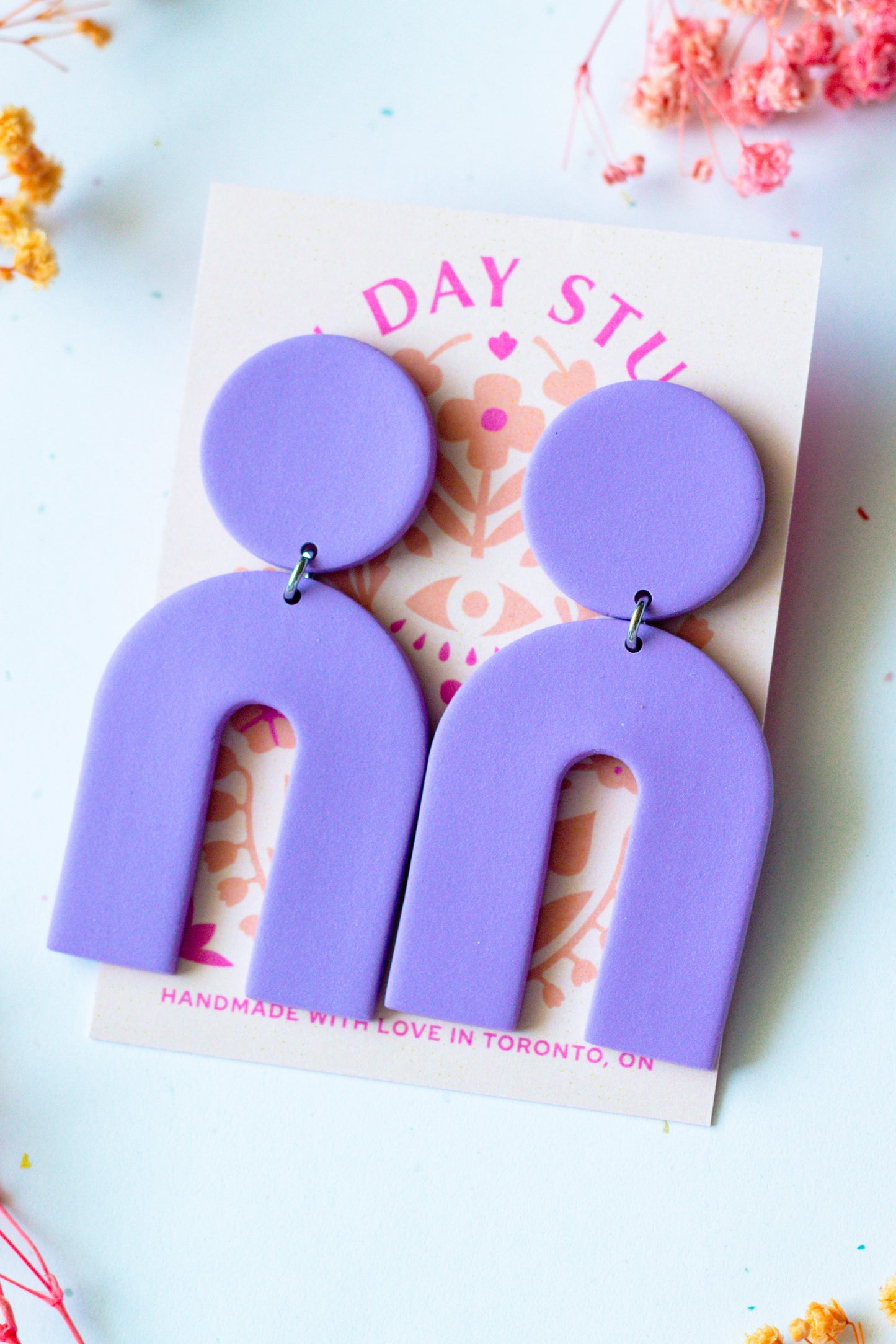 OG Arch Dangle Earrings - Multiple Colours