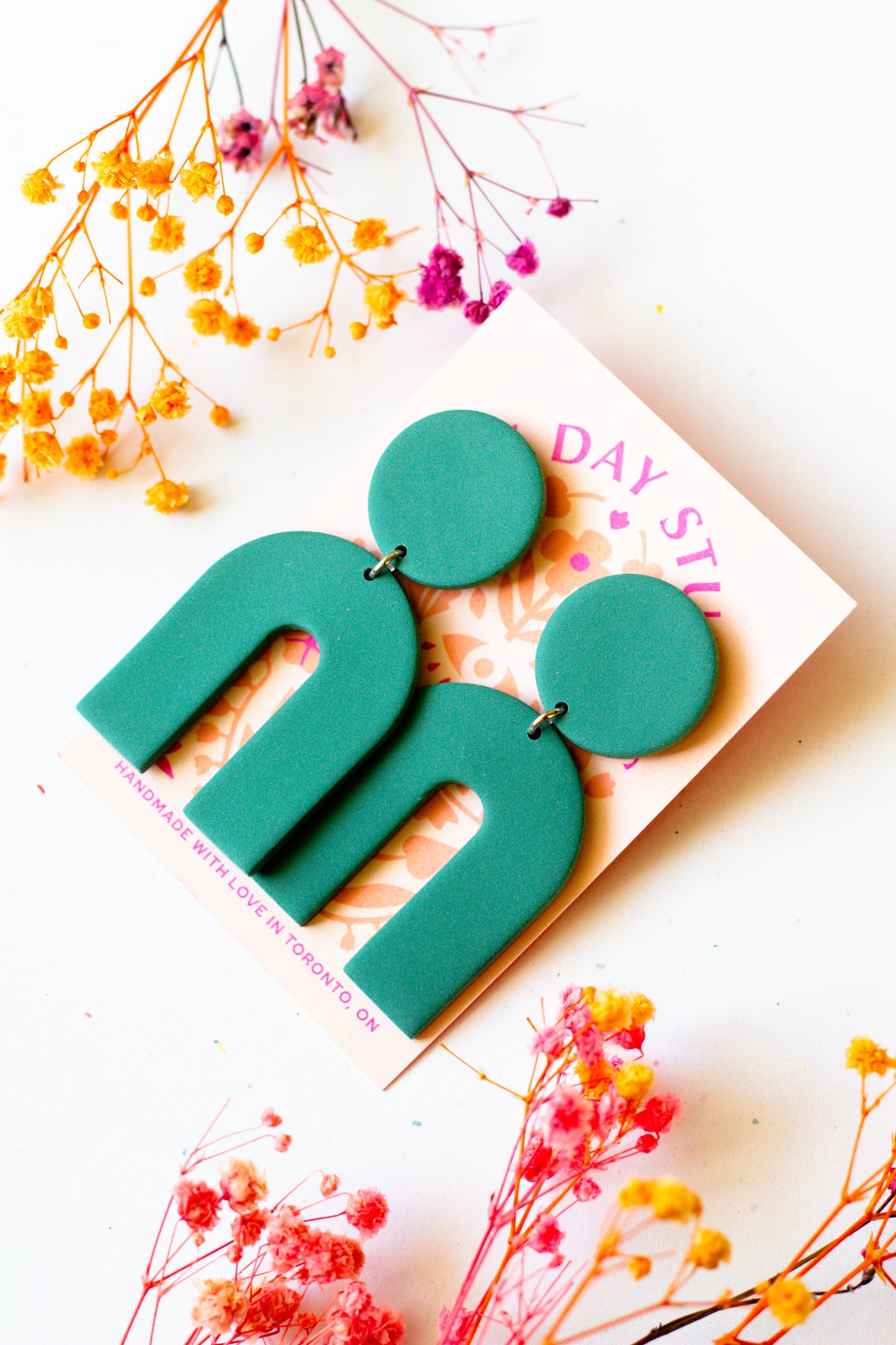 OG Arch Dangle Earrings - Multiple Colours