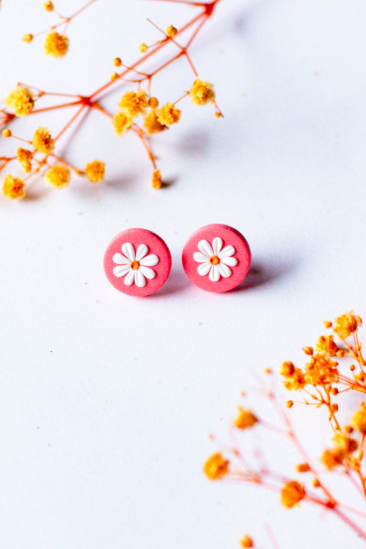 Mini Daisy Stud - Multiple Colours