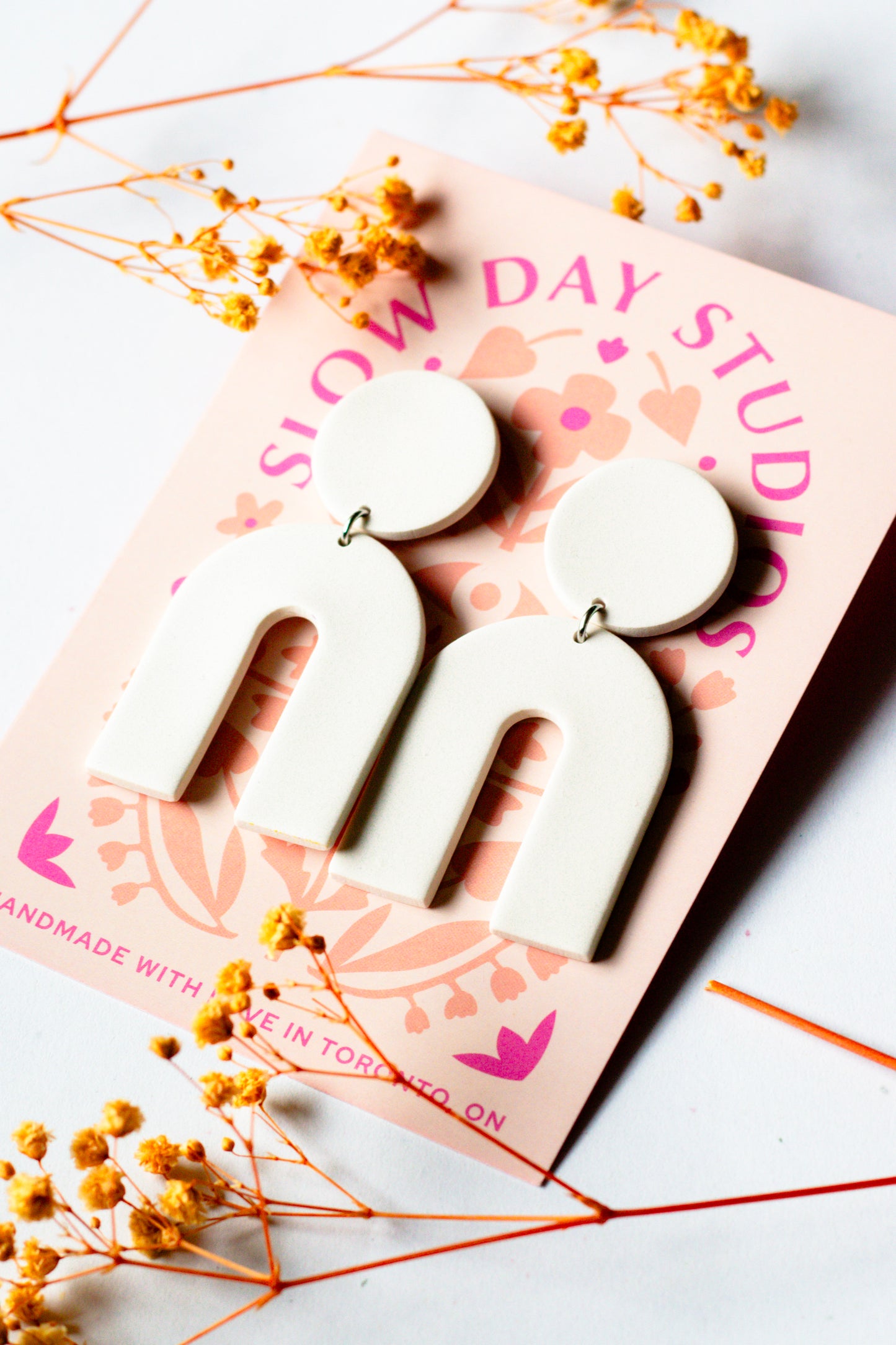 OG Arch Dangle Earrings - Multiple Colours