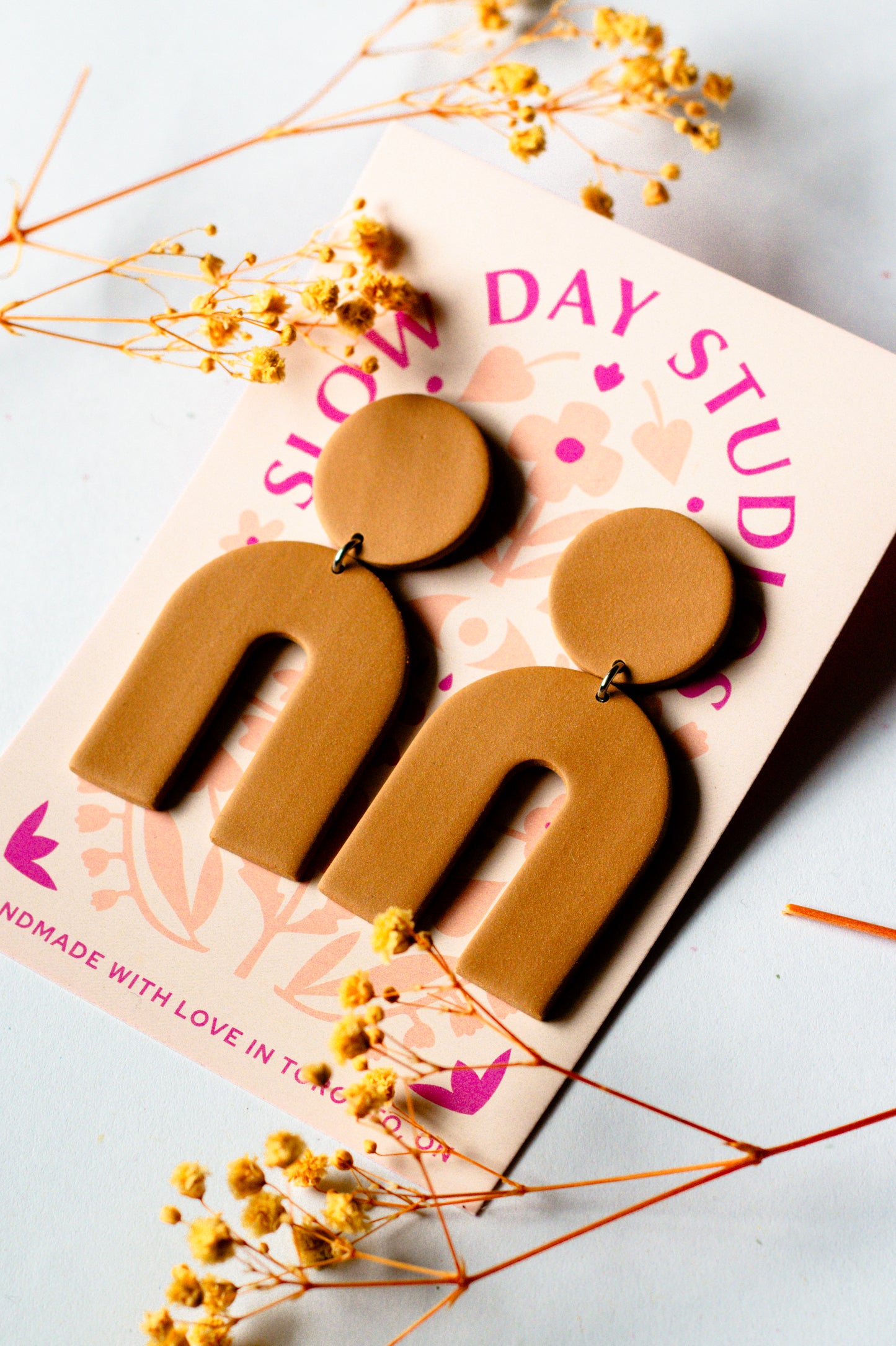 OG Arch Dangle Earrings - Multiple Colours