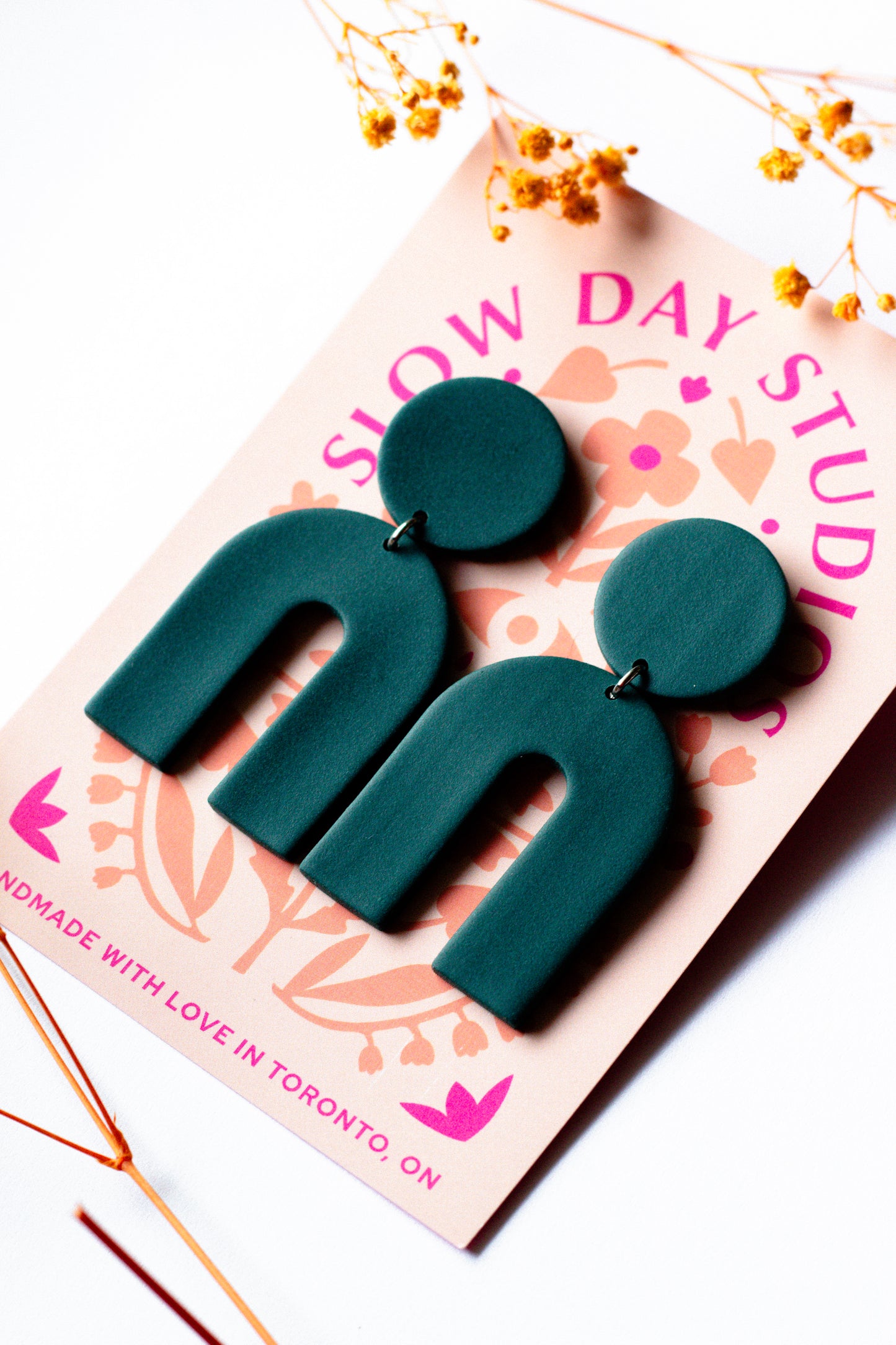 OG Arch Dangle Earrings - Multiple Colours