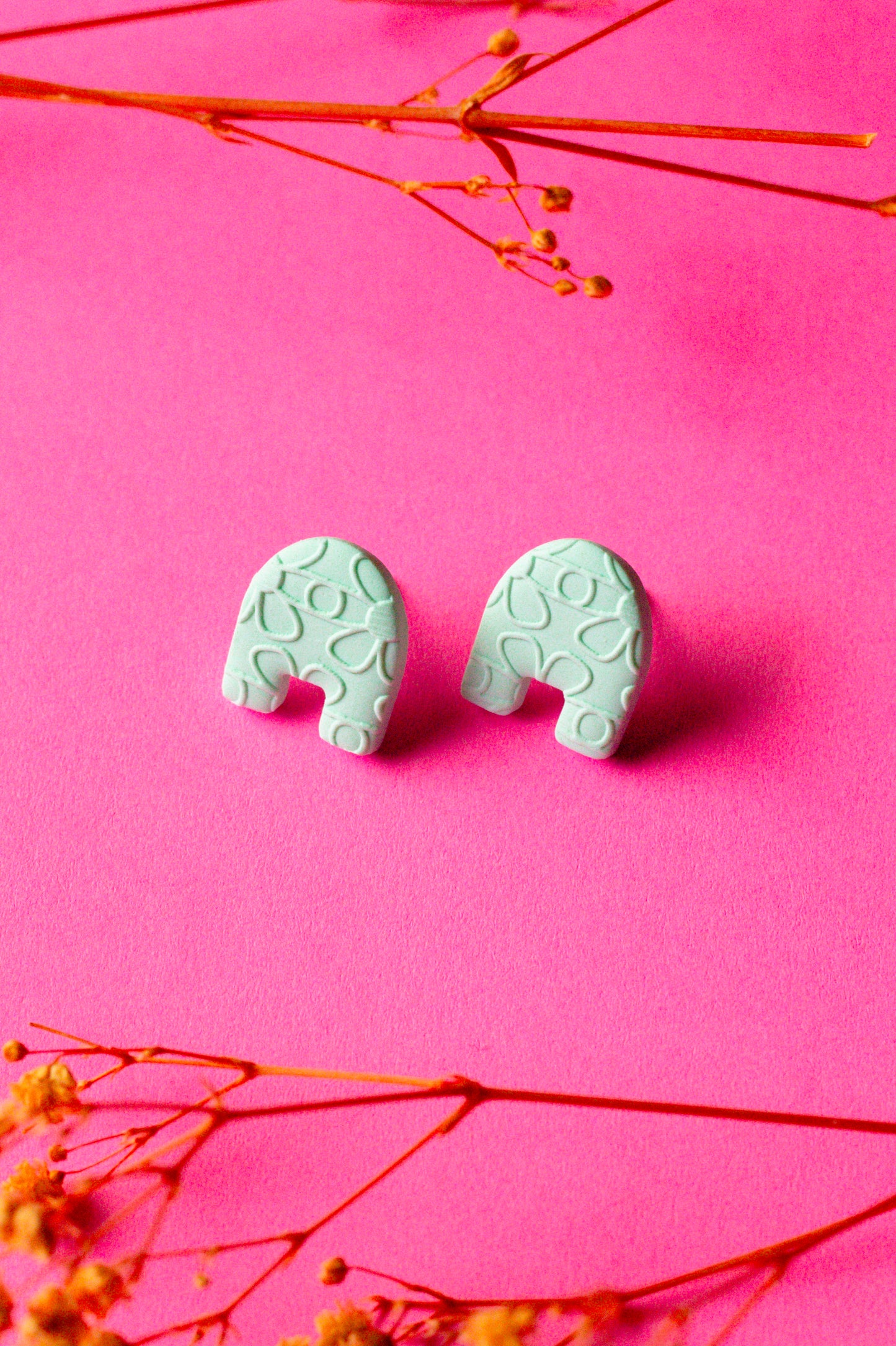 Mini Textured Studs - Multiple Colours