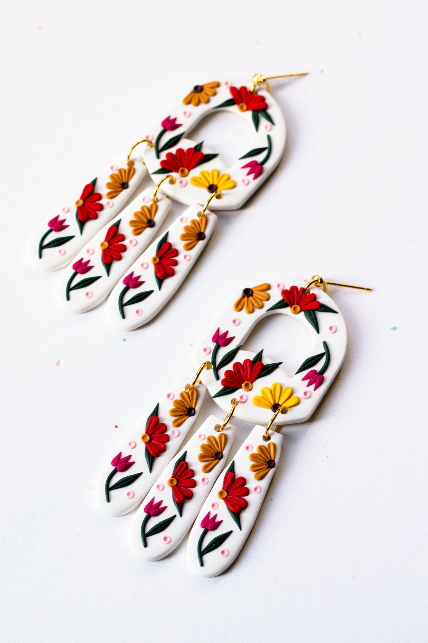 Giselle Floral Dangle